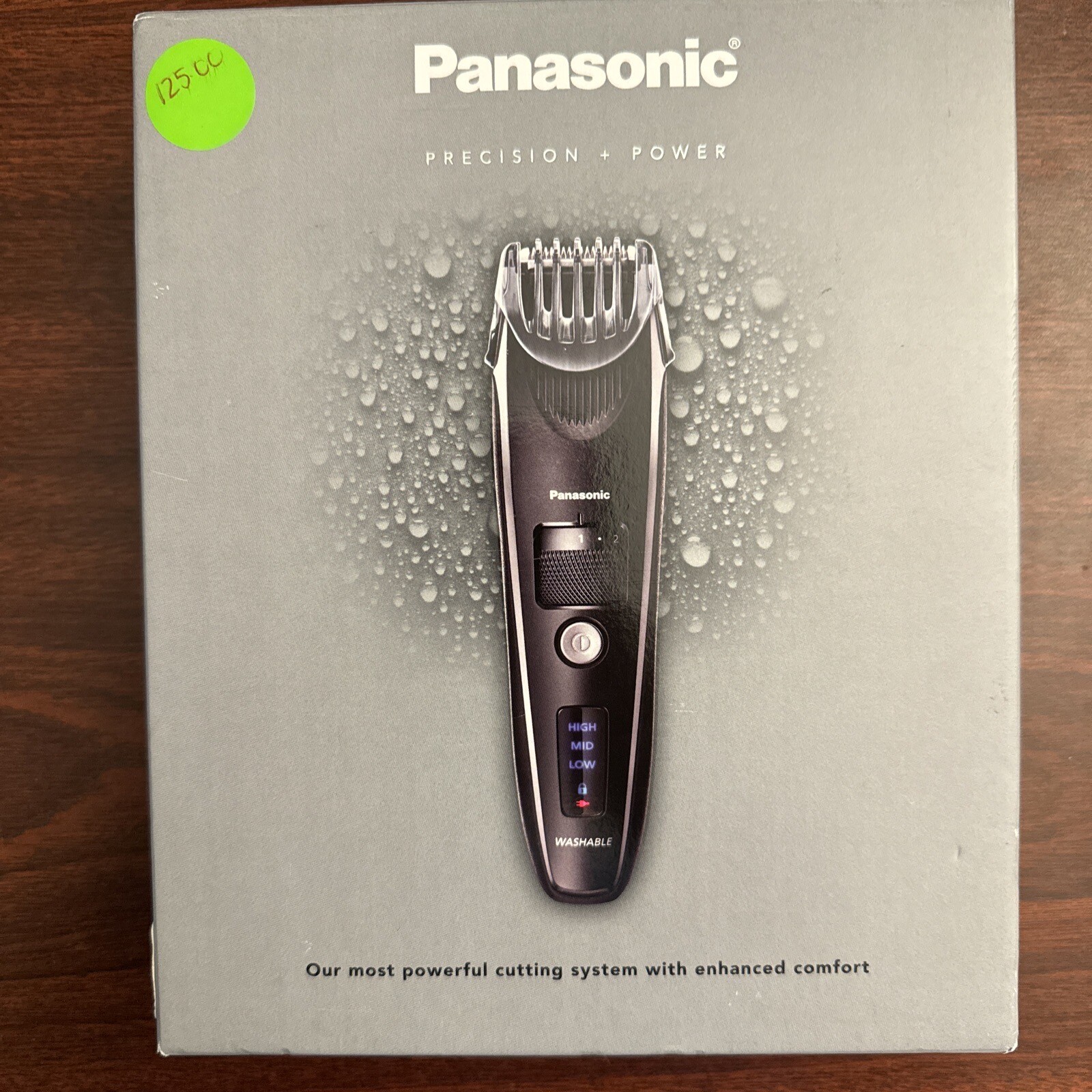 Panasonic+ERSB40K+Precision+Power+Beard+Men27s+Trimmer+with+Linear+Motor++Black for sale