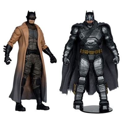 BvS: Dawn of Justice Multiverse Actionfiguren Batman (Armor Suit) + Knightmare
