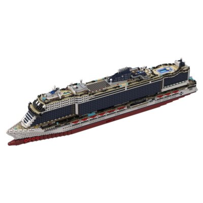 ZITIANYOUBUILD MSC Seashore Cruise Ship 6270 teile Weihnachtsgeschenk