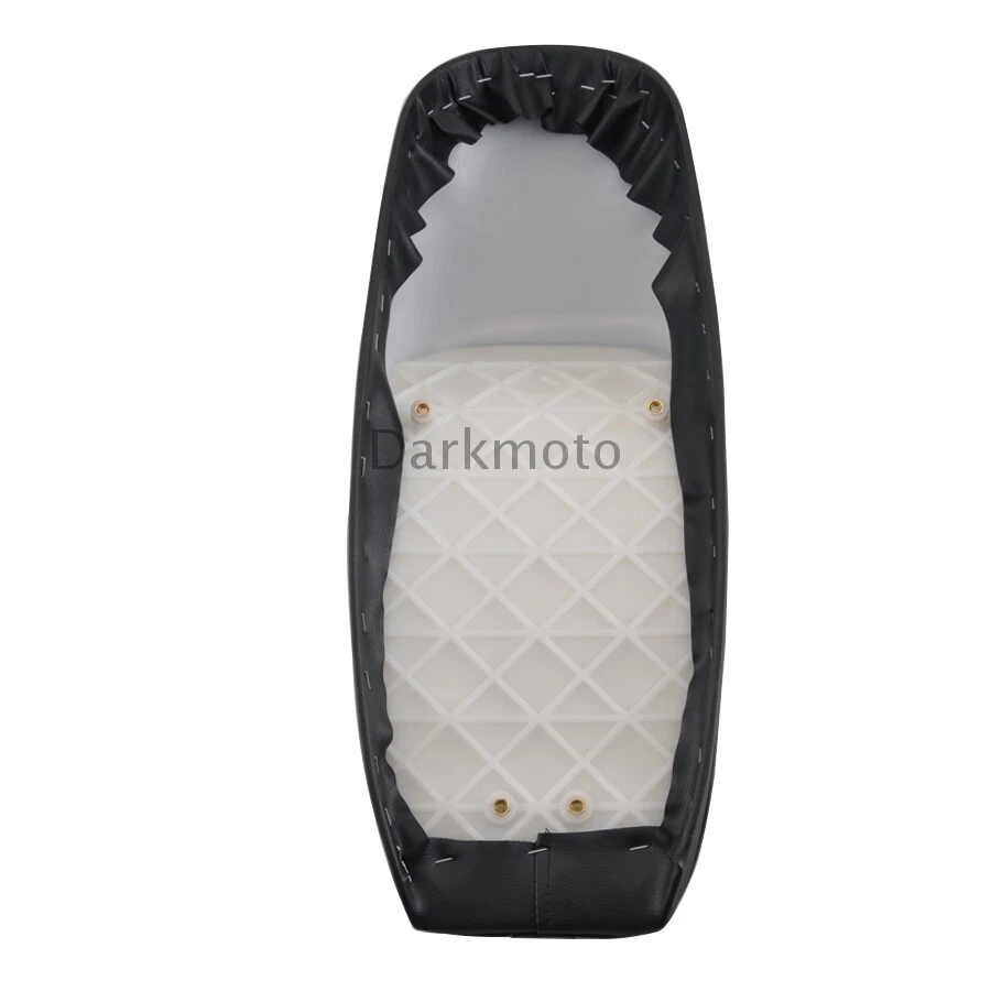 Sillín de cojín universal vintage para asiento de mocoso jorobado negro para café corredor Foto 3 de 4