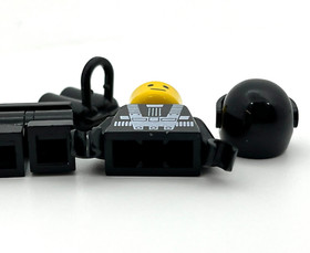 Blacktron Spaceman Lego Space Minifigure Message Intercept Base 6987