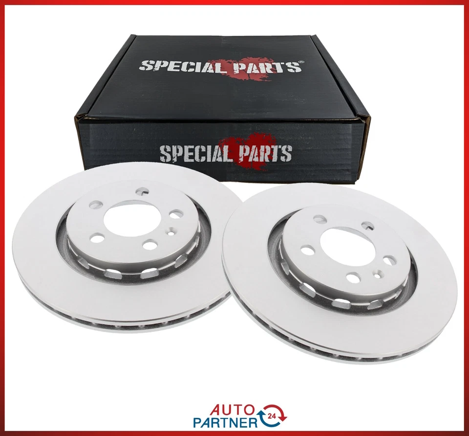 2x Bremsscheibe für VW Passat 35i VR6 ohne Plusachse 5x100 G60 Umbau Bremse - Bild 1 von 1