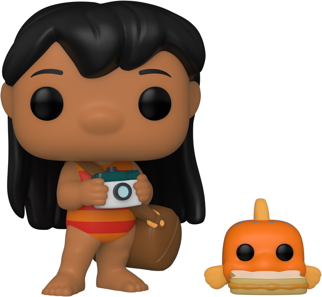 Thumbnail - Disney Lilo And & Stitch - Lilo With Pudge 1047 - Funko Pop - Vinyl