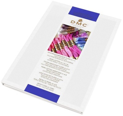 DMC COLORCRD Needlework Threads 12-Page Printed Color 1 PACK, Multicolored 