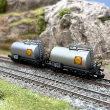 2 tank cars 2 axles "Shell", FS, Ep. III - ARNOLD HN6701 - N 1/160