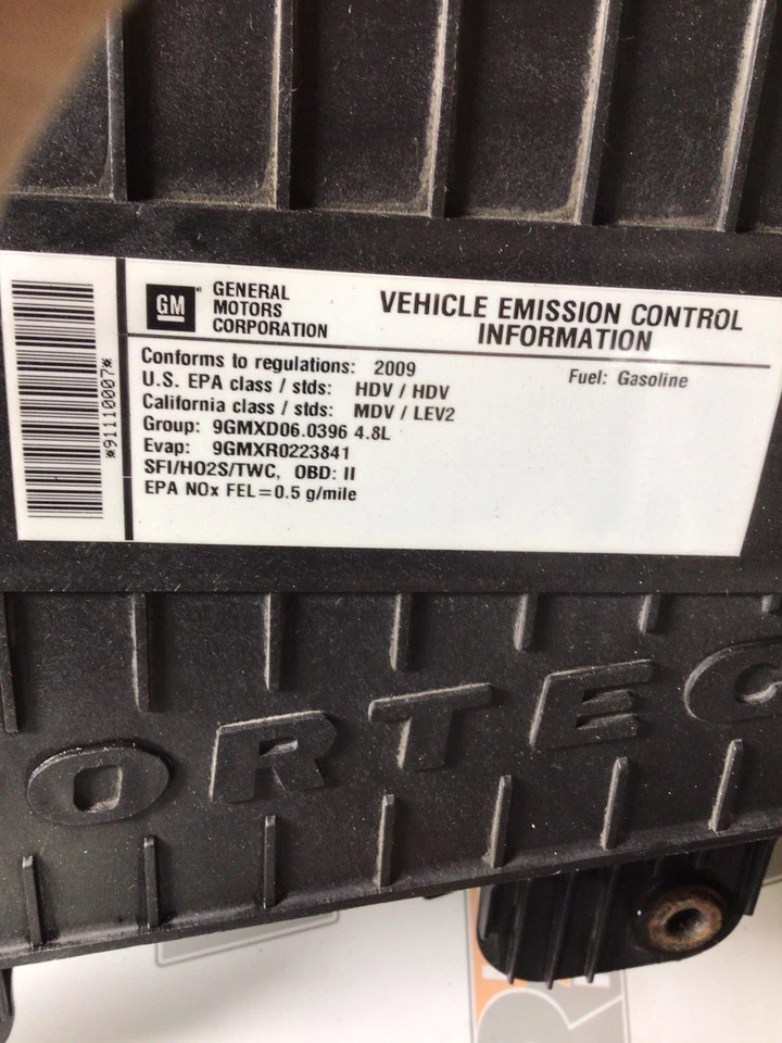 ✅ 2009 CHEVY EXPRESS 2500 Air Cleaner Box 4.8L Pn: 5746927 OEM - Image 2 of 4