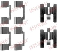 ZubehÖRsatz Scheibenbremsbelag Vorne Quick Brake 109 1160 FÜR Volvo ZubehÖR KIT
