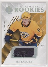2018 Upper Deck Ultimate Collection Rookies Jerseys 88/399 Eeli Tolvanen #94 au7