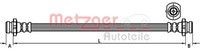 Metzger Bremsschlauch Passend FüR Nissan NP300 Navara 2.5 Dci 4WD