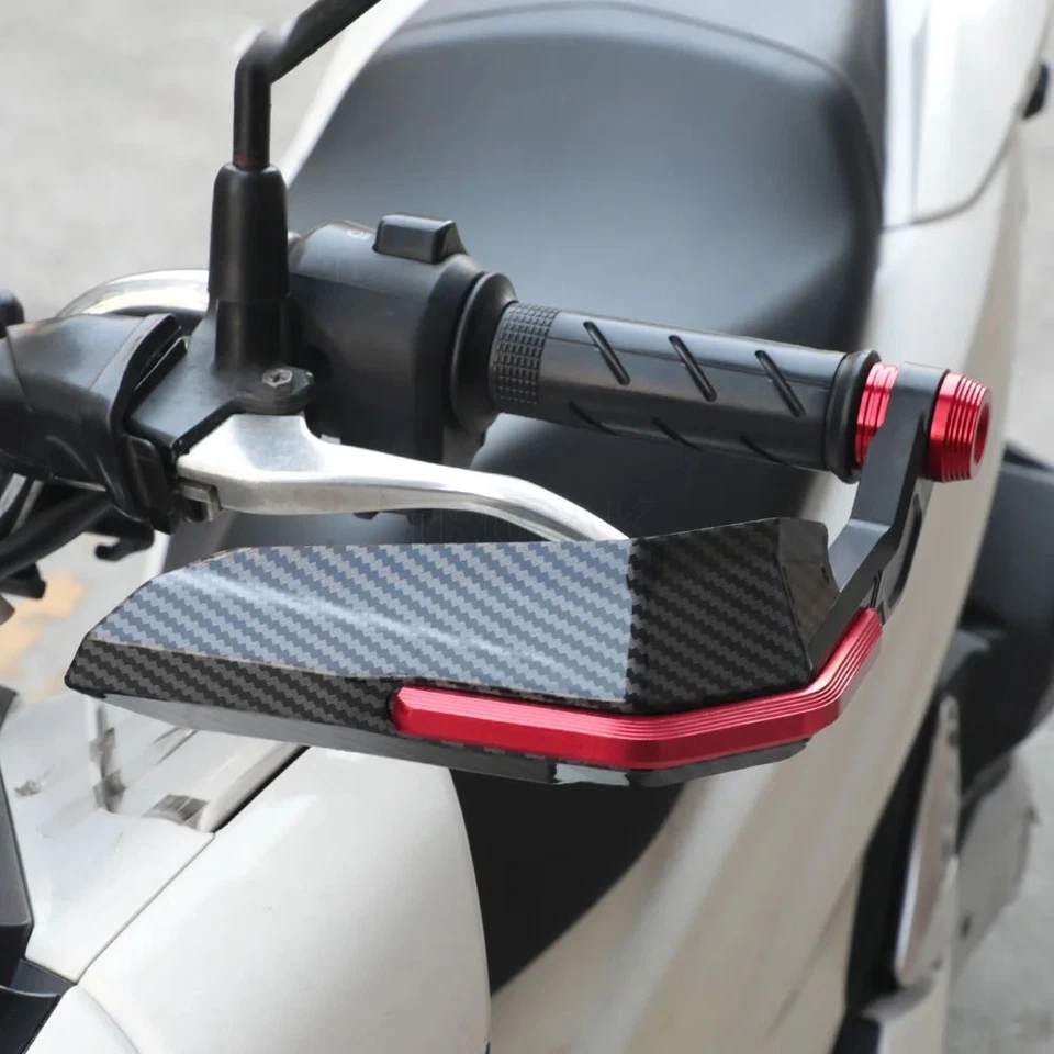 NEW For Kawasaki Ninja ZX6R ZX10R 250R Handlebar Windshield Hand Guard Protector Foto 4 de 4