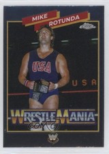 2025 Topps Chrome WWE WrestleMania Recall Mike Rotunda #WM-MR 07sf
