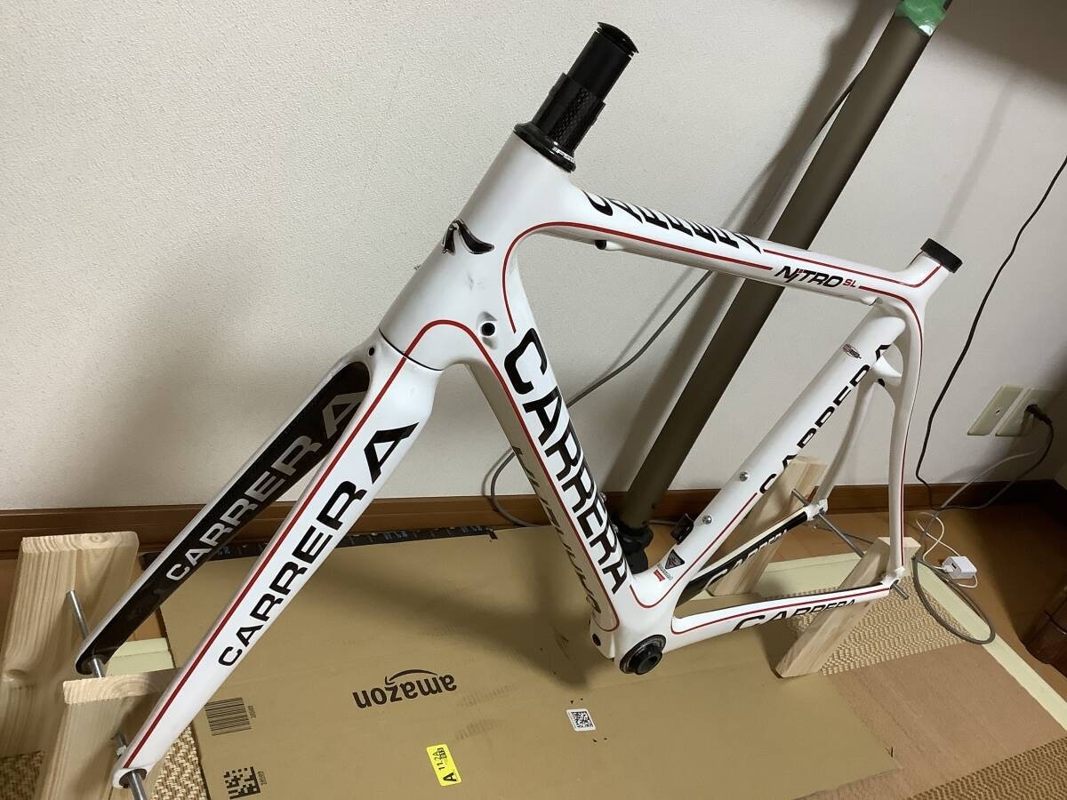 CARRERA NITRO SL Freme Set 2013 Carbon White From Japan | eBay