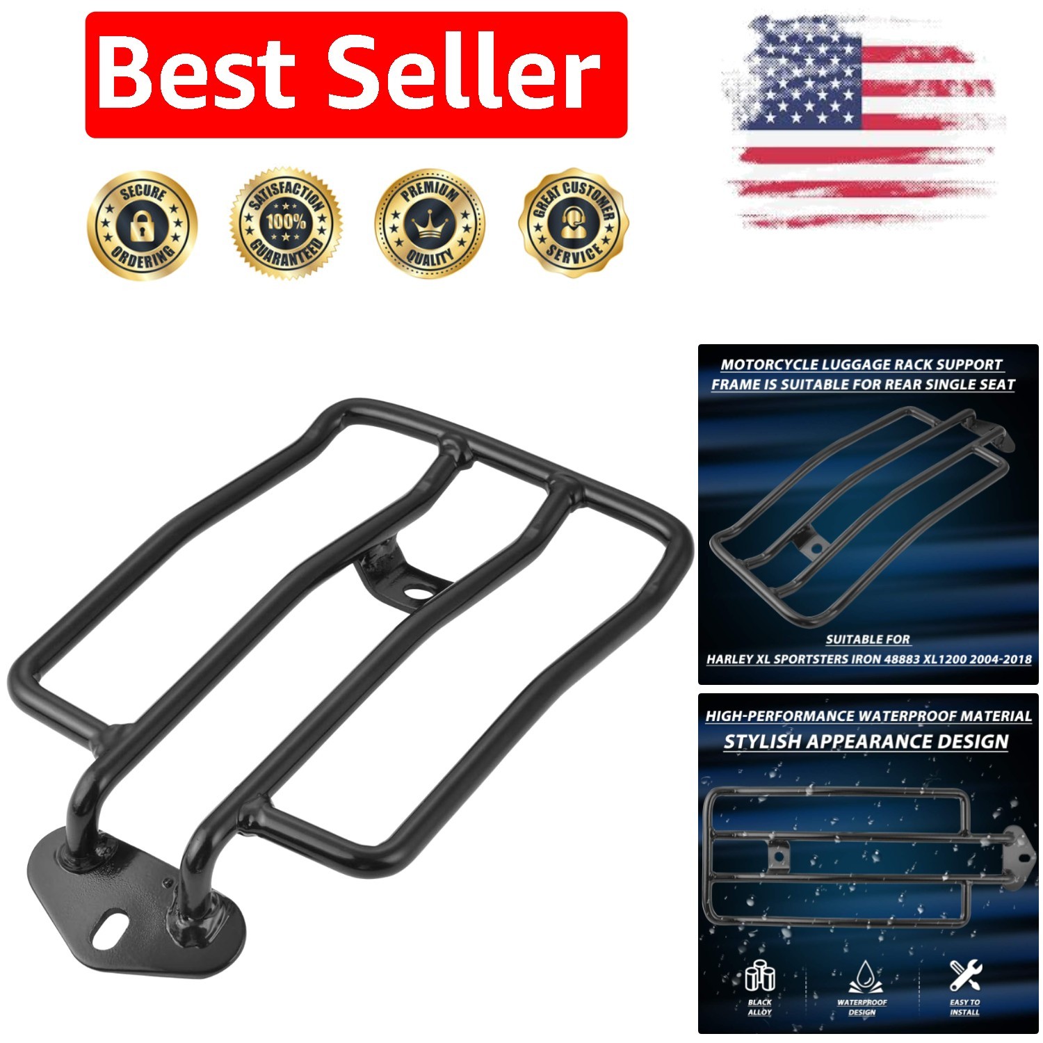 Rack For Harley Davidson Sportster Models 1985-2003