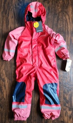 Didriksons Colorado All-in-One Galon Rain Suit, Waterproof, Kids Size 3-4Y (100)