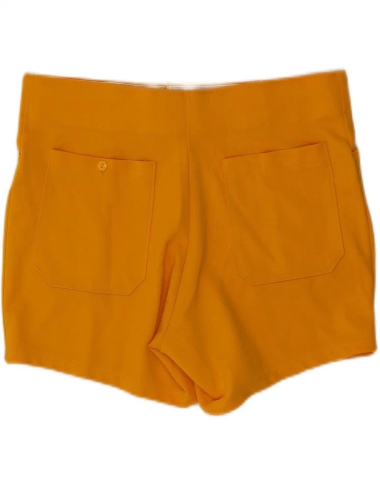 Shorts feminino Russell Athletic XL W36 poliéster amarelo DX26 - Imagem 2 de 3