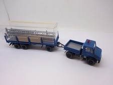 Wiking: Unimog With Rung Trailer And Load (SHUB38)