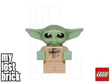LEGO Star Wars - Din Grogu Minifigur (Baby Yoda) aus 75331 (sw1113) - NEU