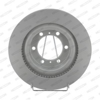 Ferodo 2X Bremsscheibe Vorne Ø338 Mm BelüFtet FüR Toyota Land Cruiser KDJ15_
