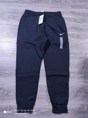 #ad Nike Jogger Adult Medium Black Club Fleece Sweatpants Pants Athletic Mens $26.99