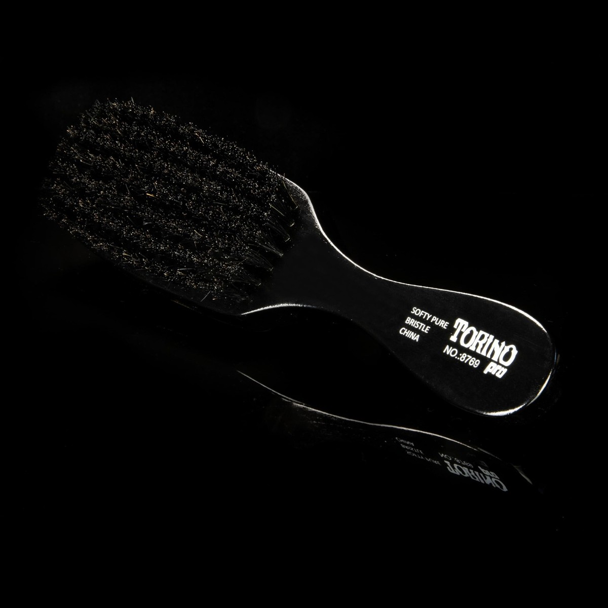 Torino Pro Wave Brush #8769-7 Row Soft bristles -100% Pure Boar