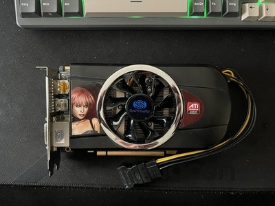 Sapphire Radeon HD 5770 1GB GDDR5 PCIe Grafikkarte HDMI DVI DP Retro Gaming 