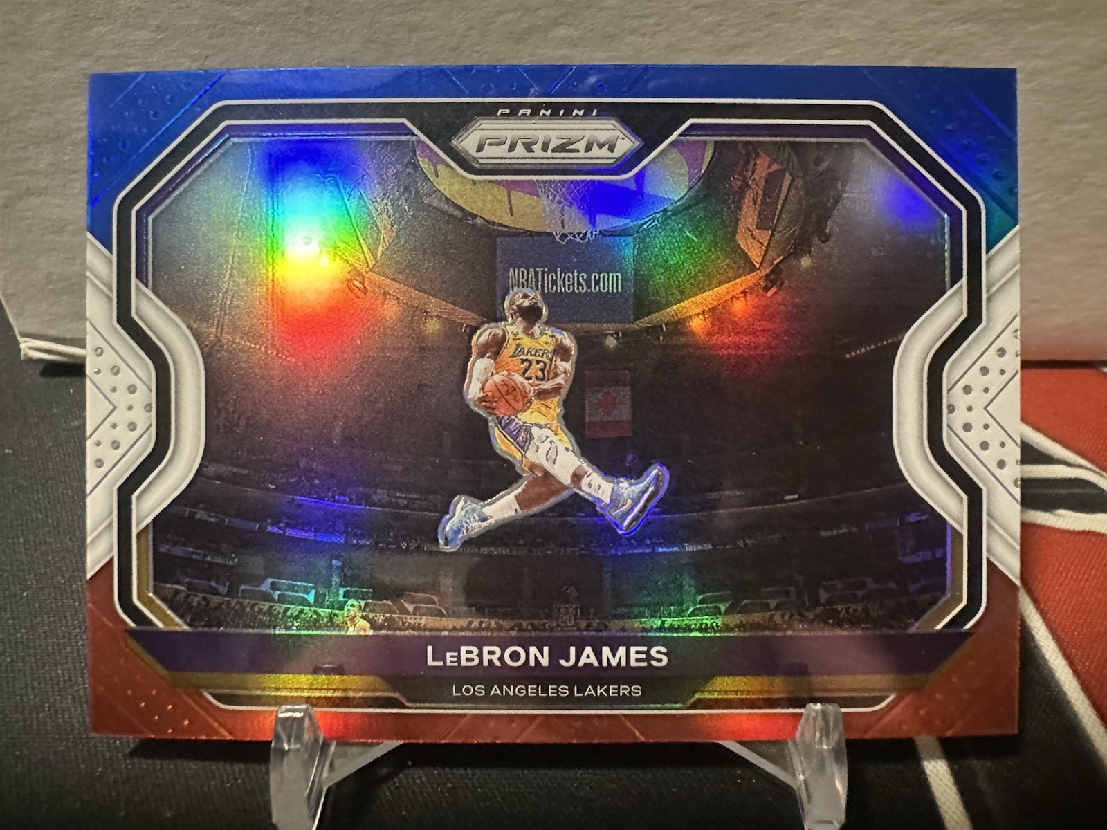 LeBron James 2020 Prizm #1 Red White Blue Price Guide - Sports