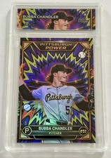 🔥 Bubba Chandler Art Slab By Collectors XT SP /99 Pittsburgh Pirates 🔥