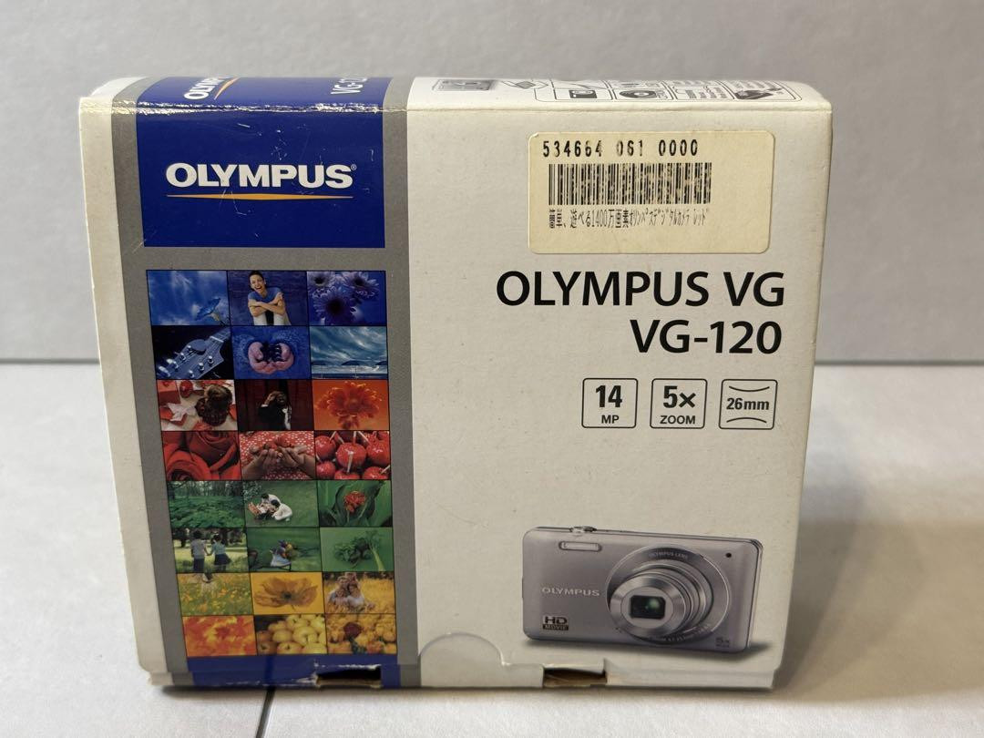 Olympus デジタルカメラ　VG-120 red Olympus VG-120 14.0MP 5x Zoom Red Compact Digital Camera