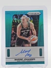 MARINE JOHANNES 2025-26 PRIZM WNBA TEAL AUTO /35 #B-MJ NY LIBERTY Q7255