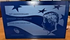 2014 50C SILVER KENNEDY HALF DOLLAR 50TH ANN. 4 COIN SET OGP/W P S D below melt!