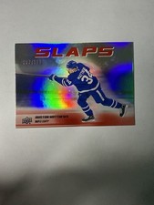 Auston Matthews RED SLAPS Insert /199 – Toronto Maple Leafs