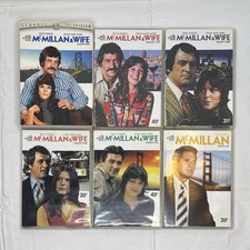 McMillan & Wife The Complete Series Seasons 1/2/3/4/5/6 DVD Rock Hudson St James