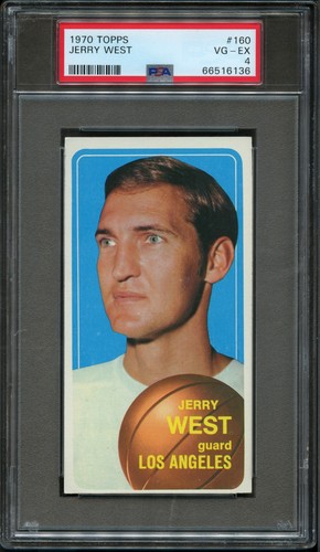 Jerry West #160 1970 Topps card