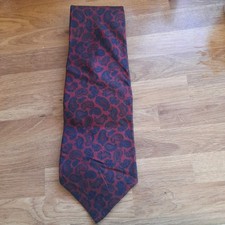 VINTAGE MICHELSONS OF LONDON 4" WIDE KIPPER TIE - SILK