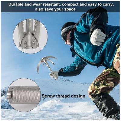 Heavy-Duty Grappling Hook with Strong Bearing Capacity