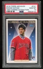 2018 Topps Archives RC Shohei Ohtani 1993 Coming Attraction #CA1 PSA 10 GEM MINT