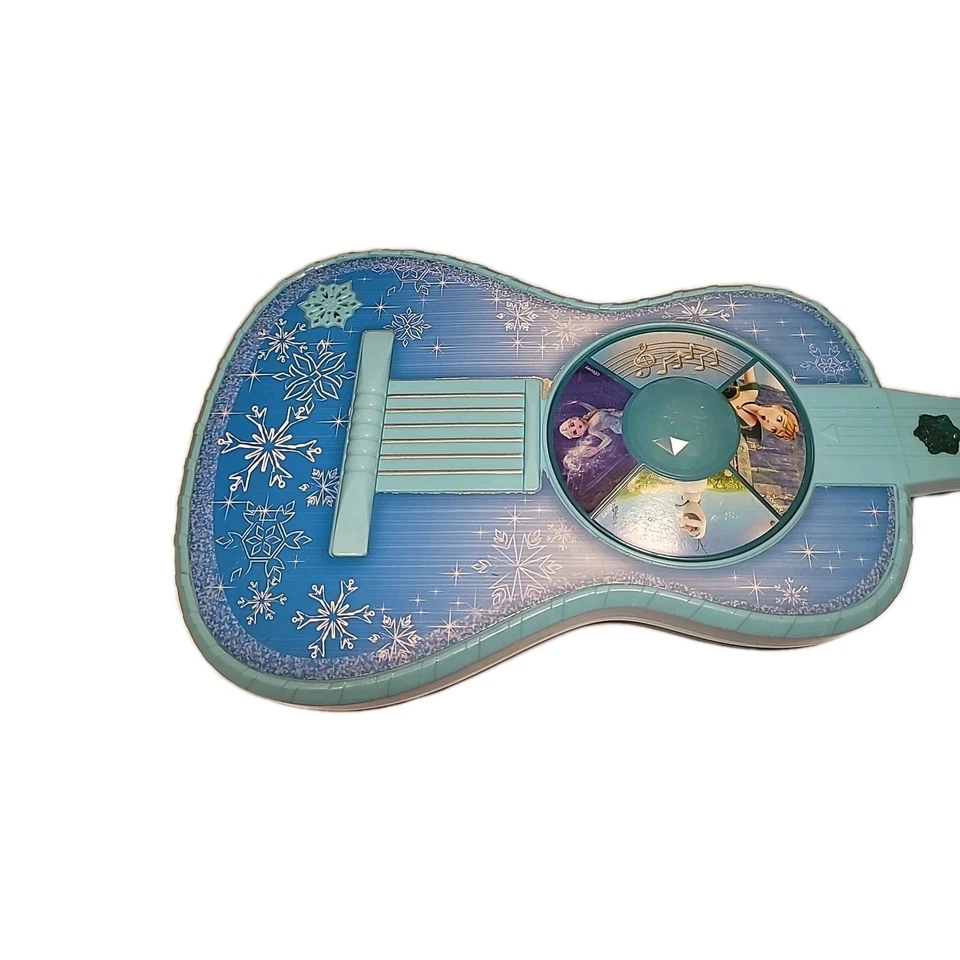 Disney Frozen Guitar Magic Touch Musical Instrument Lights Princess Toy Works! - Image 2 of 4