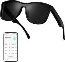 AI Smart Glasses, Polarized Bluetooth Sunglasses for Men Women | Real-Time Trans