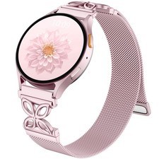 Getino 20mm Magnetic Milanese Band Floral Dressy for Samsung Galaxy Watch 40-45m