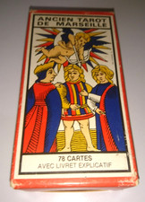 Ancien tarot de Marseille très rare ancienne édition divinatoire complet neuf