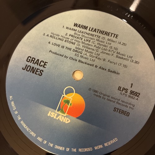 Grace Jones Warm Leatherette A B LP Album Vinyl Record ILPS 9592 - VGC - Picture 22 of 24