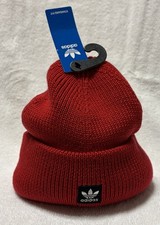 Adidas Unisex Better Scarlet/Black/White Terrace Beanie Hat
