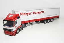 TEKNO VOLVO FH12 FH 12 TRUCK WITH TRAILER PLOEGER TRANSPORT VN MINT CONDITION