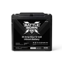 BATTLE BORN BBBS2012 20Ah 12V Lifepo4 Battery