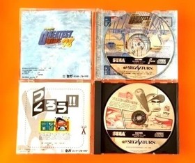 [Showa Retro Game Set] Sega Saturn Software, Various Genres