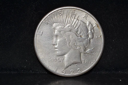 1922-S Peace Dollar — photo from the most recent tracked eBay sale
