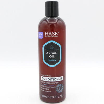 HASK Argan Oil Repairing Conditioner 12 fl oz Strengthens & Restores Hair