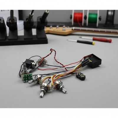 Compact Preamplifier with 3 Band EQ for Exceptional Electric Bass Sound Control