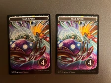 MTG Start Your Engines! Max Speed Double-Sided Token Magic NM