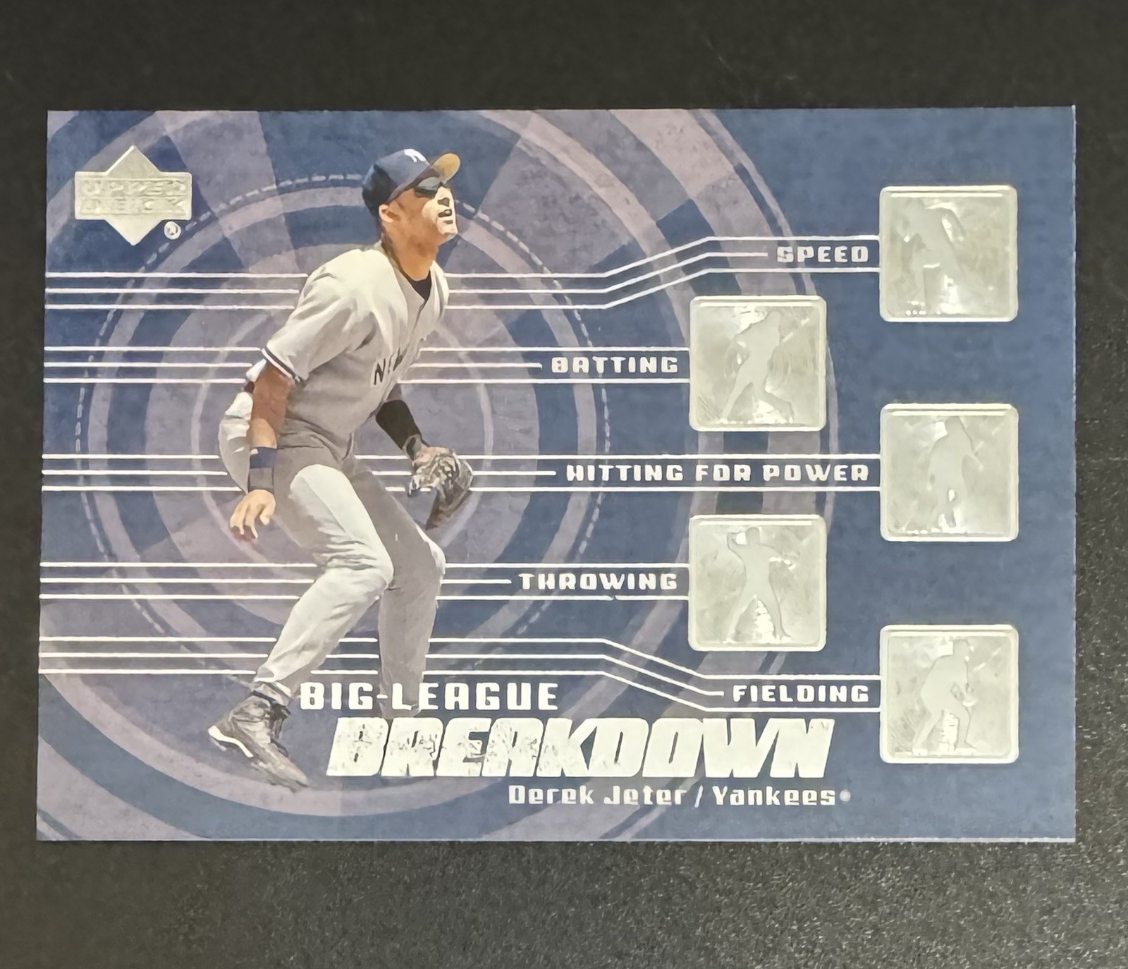 Derek Jeter 2003 Upper Deck Big League Breakdown #BL12 - New York Yankees